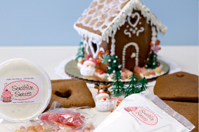 Allergy Friendly Gingerbread House