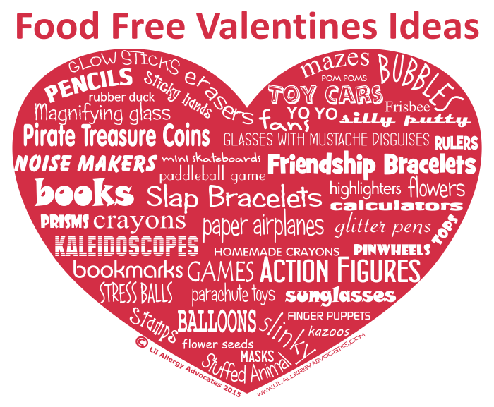 Food Free Valentine Ideas