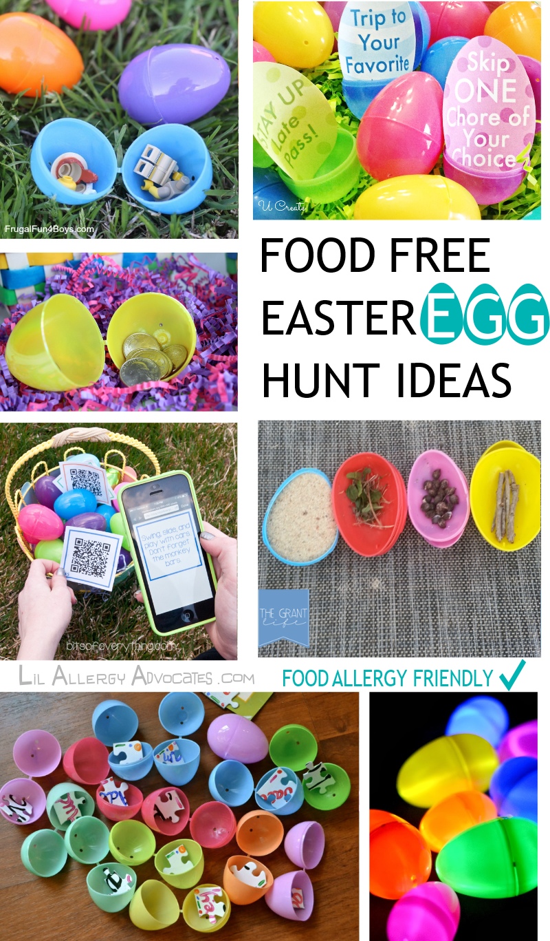 Food Free Easter Egg Hunt Ideas