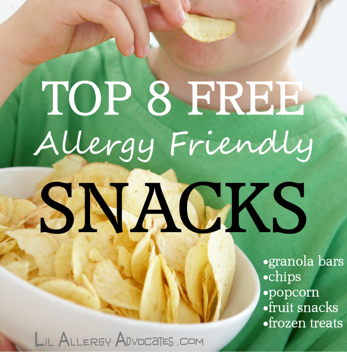 Top 8 Free Snacks Lil Allergy Advocates