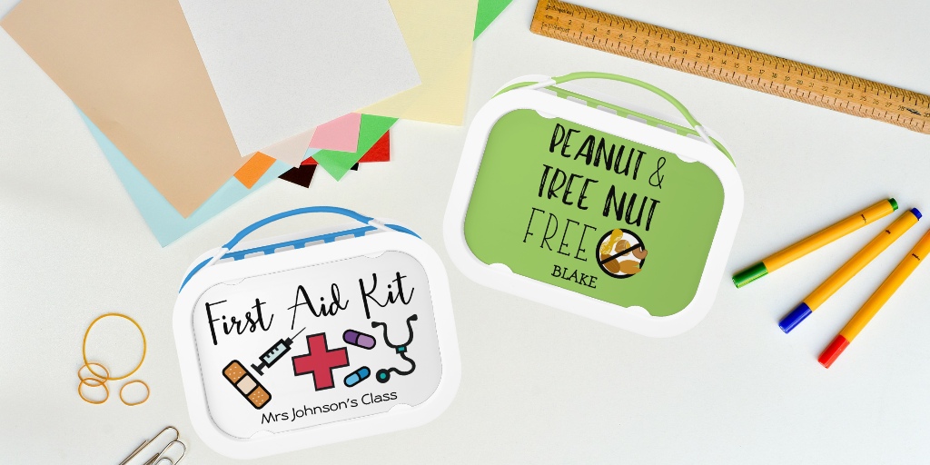 Personalized Allergy Alert Lunchbox