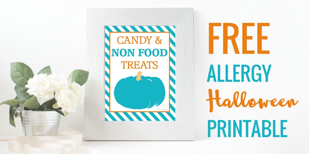 Free Printable Teal Pumpkin Non Food Treat Signs