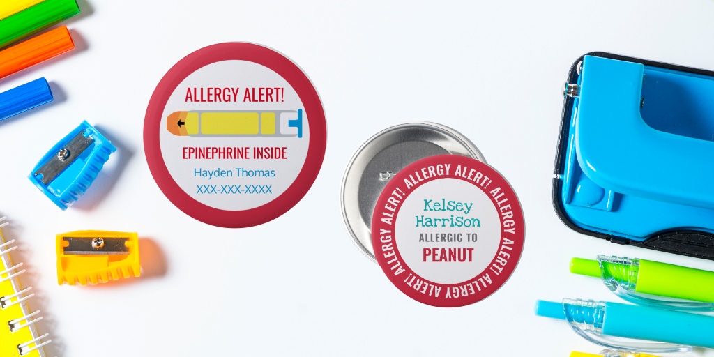 Allergy Alert Buttons